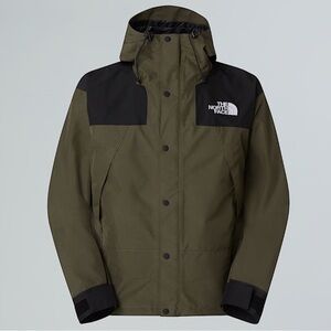 The North Face Men's Olive/Black Mountain Jacket with Black Fleece